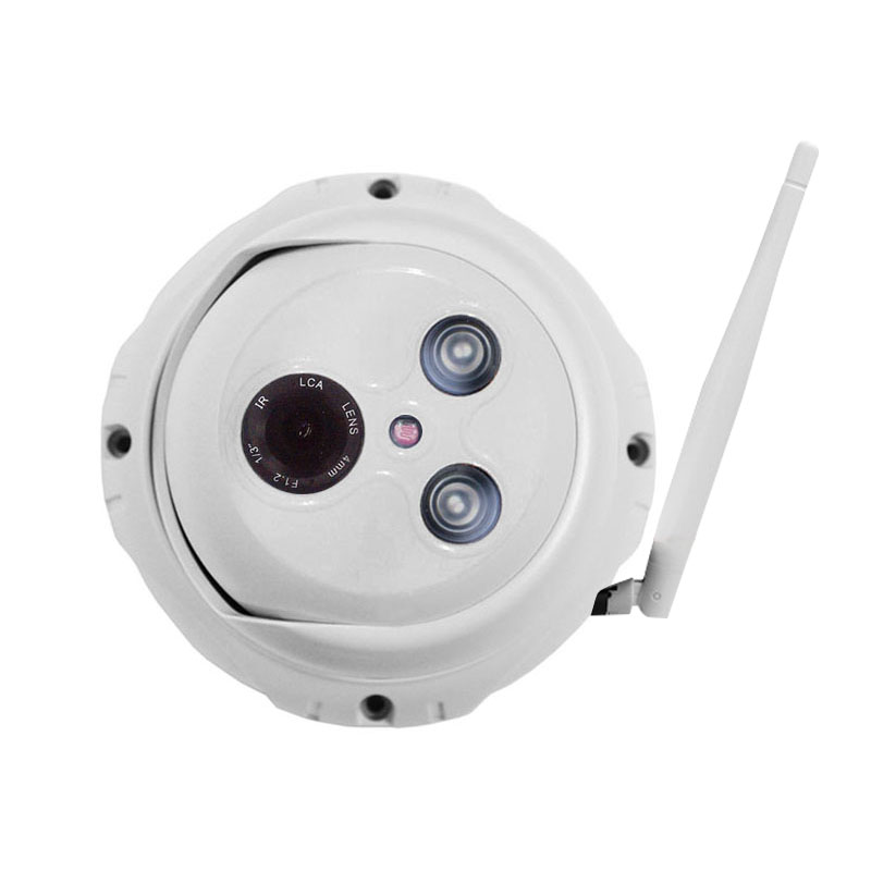 40M IR 2.0M Pixels HD Wireless Wifi Outdoor Waterproof Dome IP Camera