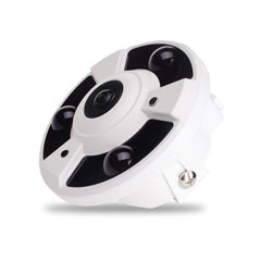 30M IR 1.3M Pixel HD-AHD 360 Deg Fisheye Camera