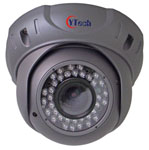 20M IR Waterproof 2.5X Manual Varifocal 2.0M Pixel HD-AHD Dome Camera